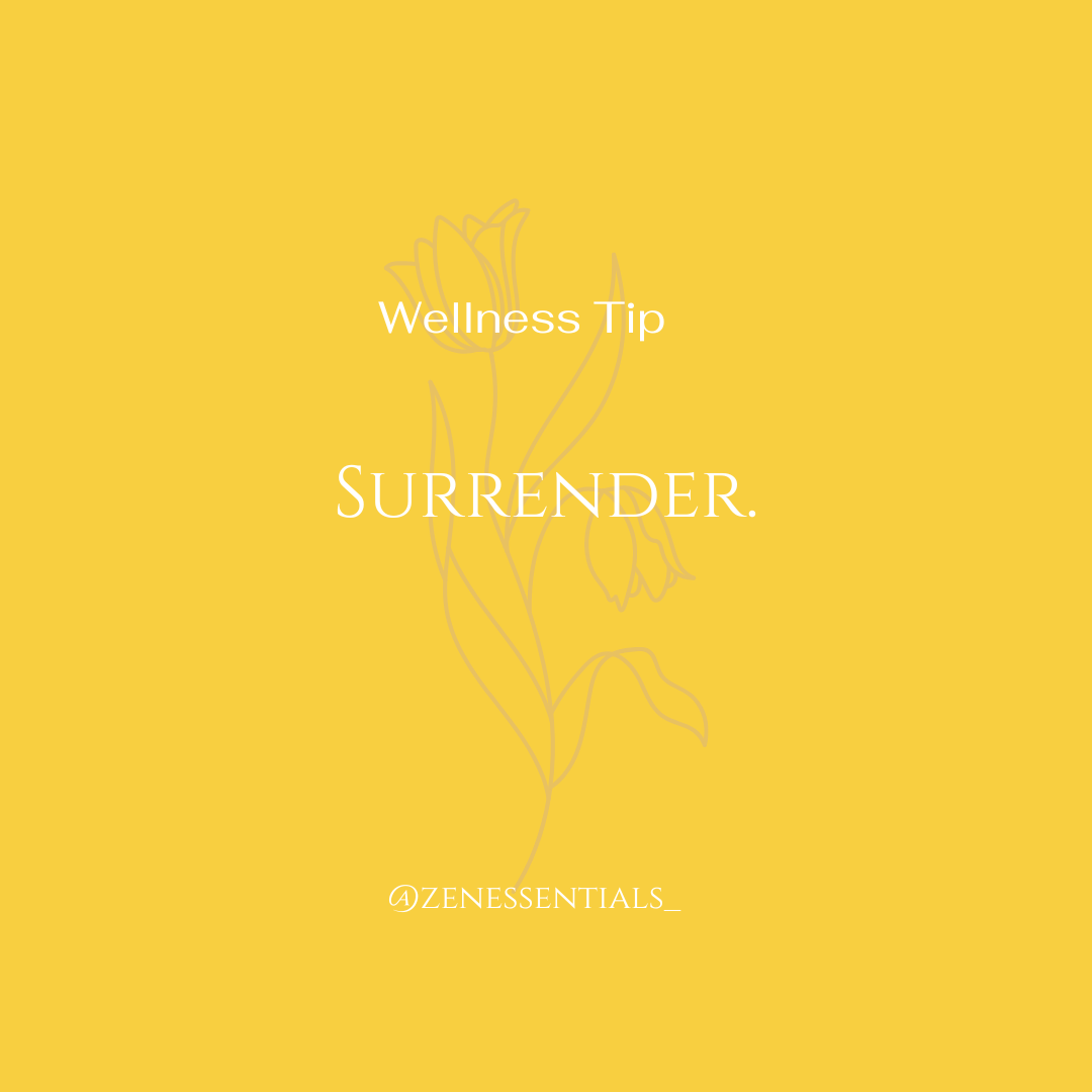 Surrender.