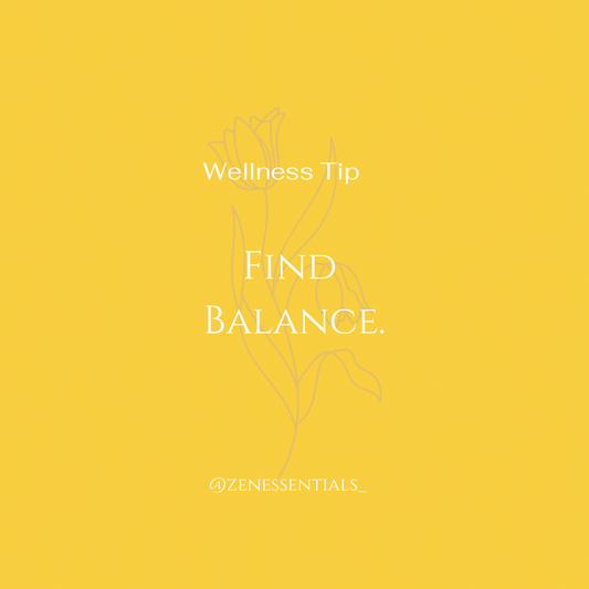 Find Balance.