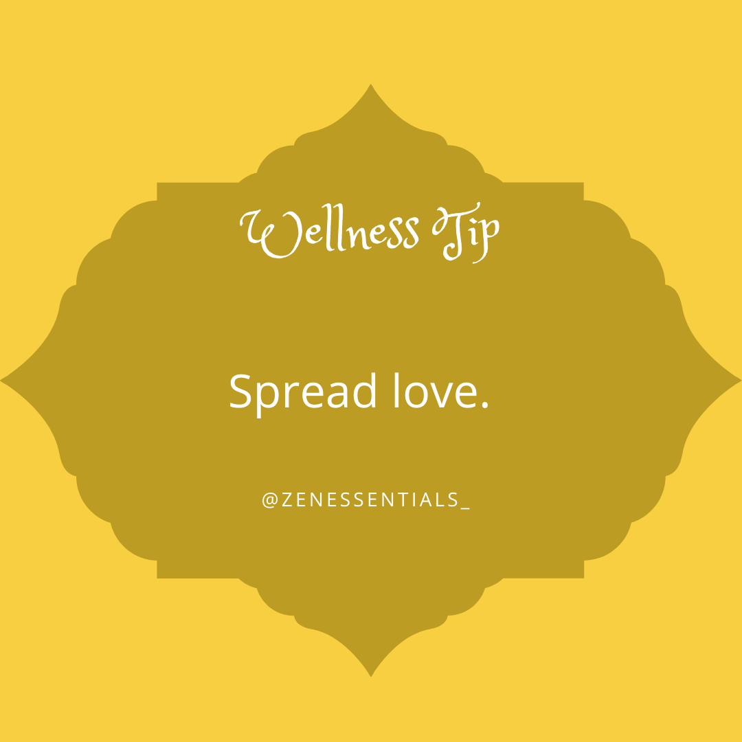 Spread love.