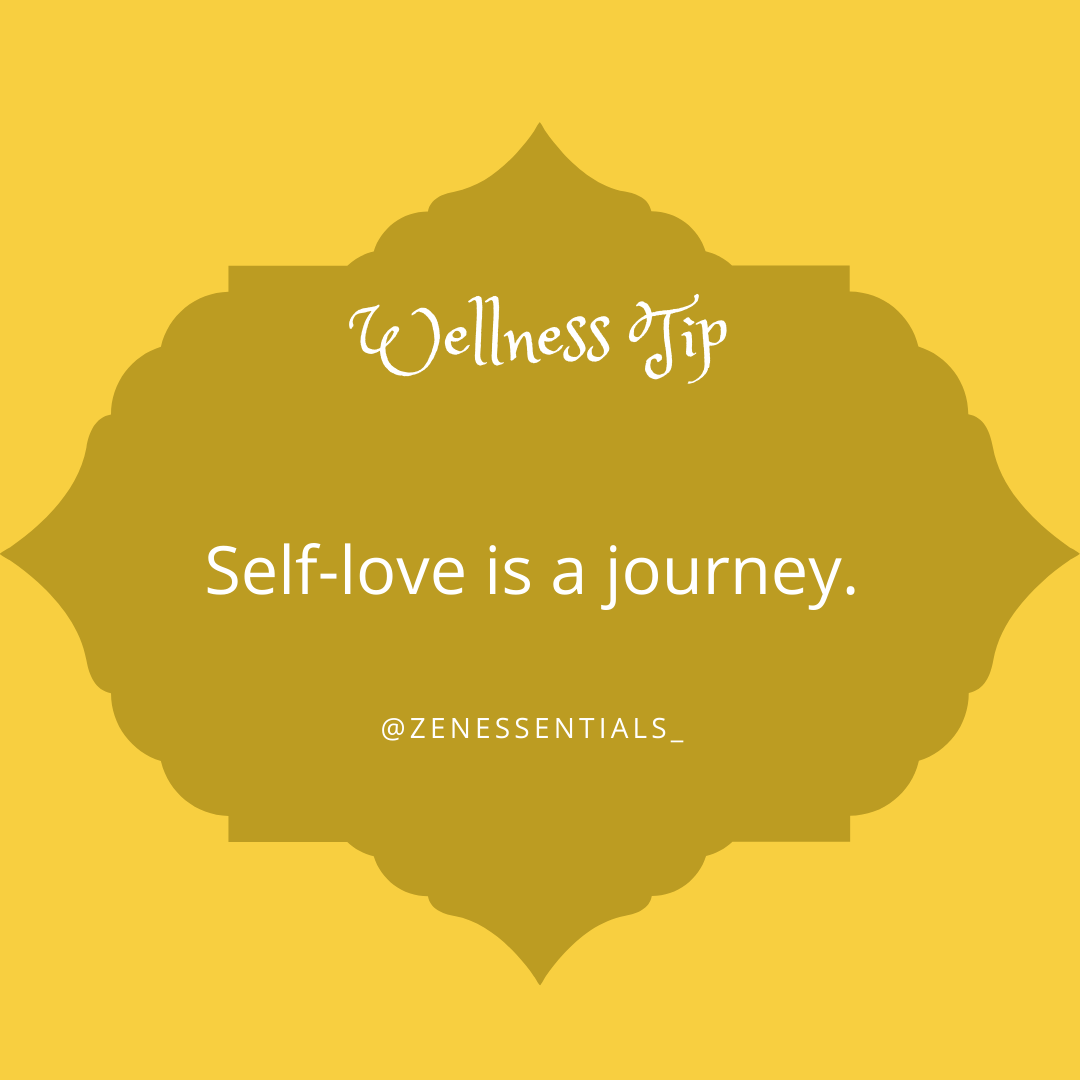 Self-love is a journey.