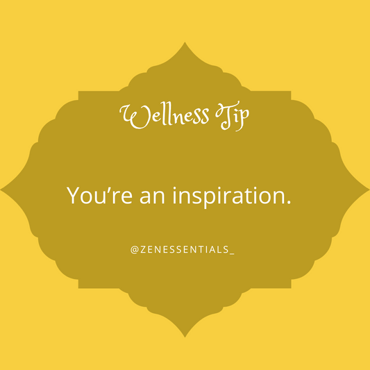 You're an inspiration.
