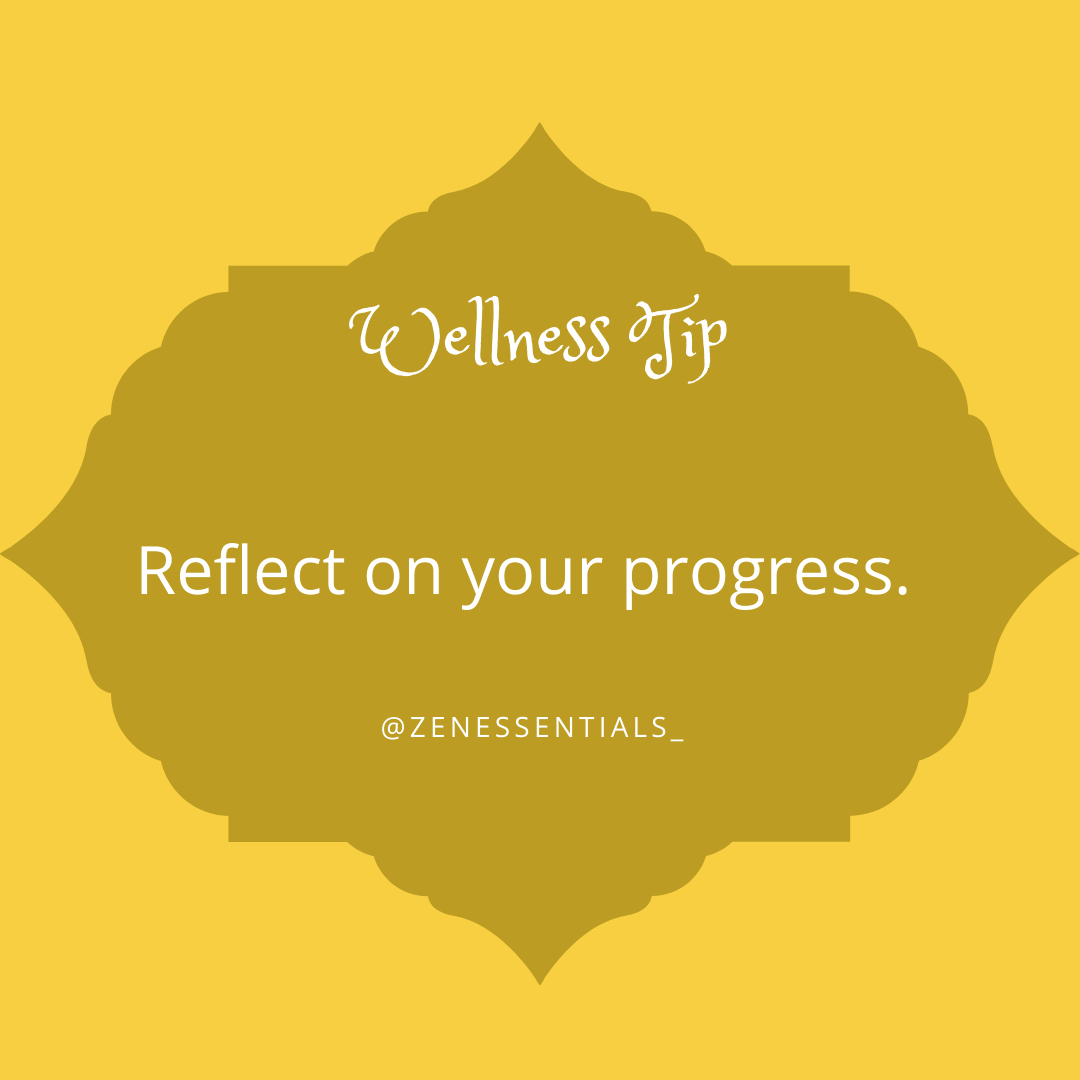 Reflect on your progress